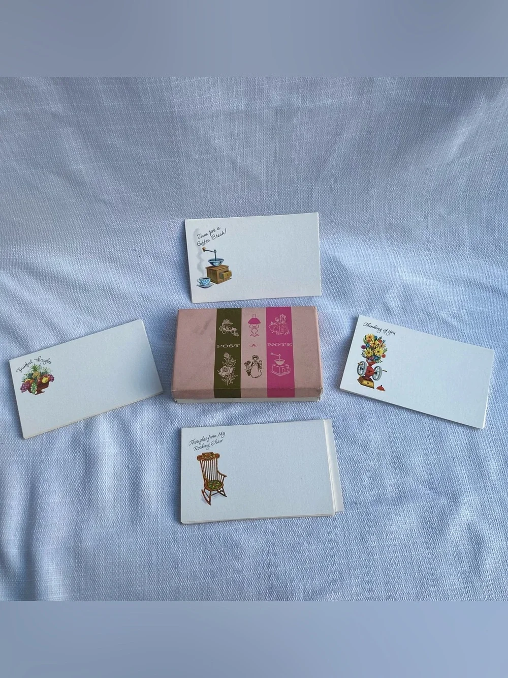 Vintage MCM Post-A-Note 33 Card Total (Incomplete) Set!